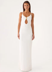 Inez Maxi Dress - White