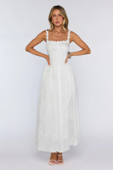 Light Love Energy Maxi Dress White