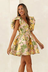 It's Giving Class Mini Dress Multi