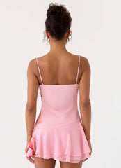 Marisolana Mini Dress - Pink Petal
