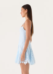 Florine Mini Dress - Blue