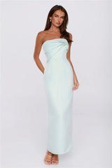 Keep This Energy Strapless Maxi Dress Mint