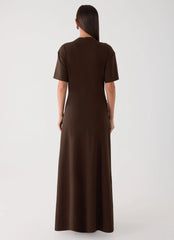 Celyse Maxi Dress - Chocolate