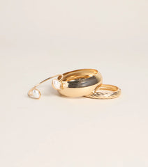 Stacked And Styled Bangle Bracelet Set