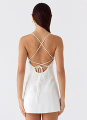 Famous Mini Dress - White