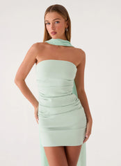 Libra Mini Dress - Sage