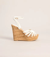 Plans Confirmed Strappy Wedges