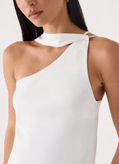 In The End Mini Dress - White