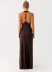 Angie Maxi Dress - Chocolate