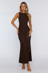 Studio Siren Maxi Dress Brown