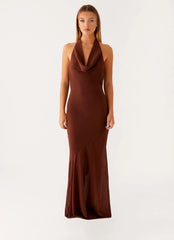 Sullivan Maxi Dress - Chocolate