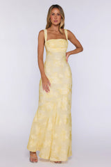 The Sweet Society Maxi Dress Yellow