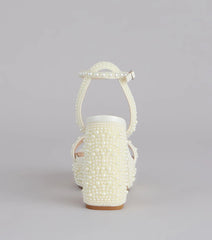 Here Comes The Glow Pearl Heels