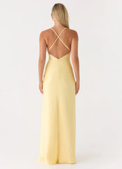 Sundowner Maxi Dress - Yellow