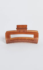 Ayah Hair Clip - Rectangle Large Hair Clip in Tort
