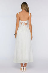 Light Love Energy Maxi Dress White