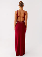 Envy Maxi Dress - Maroon