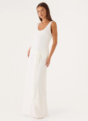 Maysie Maxi Dress - White