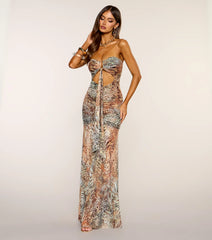 Rare Find Animal Print Maxi Dress