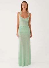 Mirabella Maxi Dress - Aqua