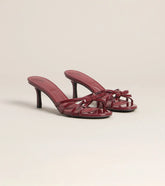 Date Night Bow Patent Mules
