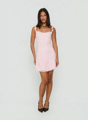 Beacall Mini Dress Light Pink