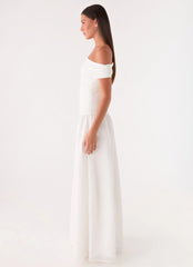 Liorae Maxi Dress - White
