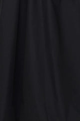 Rising Stars Halter Bubble Midi Dress Black