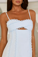 Summer Lane Mini Dress Blue