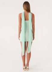 Libra Mini Dress - Sage