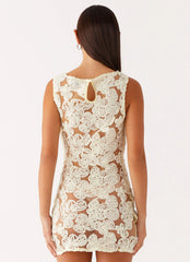 Candace Mini Dress - Yellow