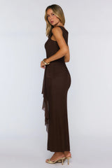 Studio Siren Maxi Dress Brown