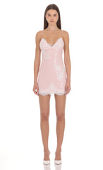 Jackie Embellished Mini Dress