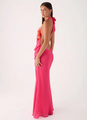 Calanbra Maxi Dress - Fuchsia