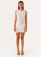 Bea Mini Dress - Ivory