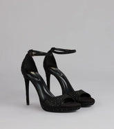 Elevated Intent Rhinestone Stiletto Heels