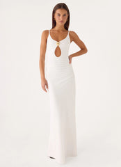 Inez Maxi Dress - White