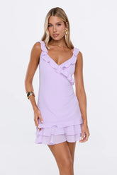 Slow Sunshine Mini Dress Lilac