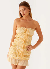 Kylan Mini Dress - Apricot