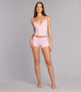 Sweet Dreams Polka Dot Pajama Shorts