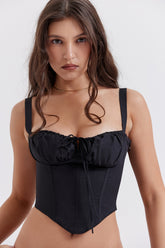 Black Bustier Corset