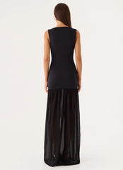 Seraphine Maxi Dress - Black
