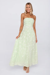Dress Ready Strapless Maxi Dress Mint