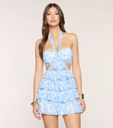 Love Story Floral Mini Dress