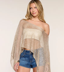 Beach Please Crochet Poncho