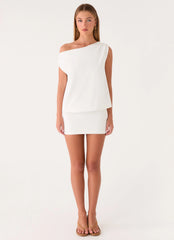 Caelen Mini Dress - White