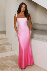 Whispered Romance Maxi Dress Pink