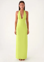 Feyric Maxi Dress - Apple Green