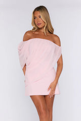 Golden Hour Club Mini Dress Pink