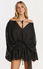Lioness - Elements Mini Dress - In Noir